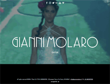 Tablet Screenshot of giannimolaro.it